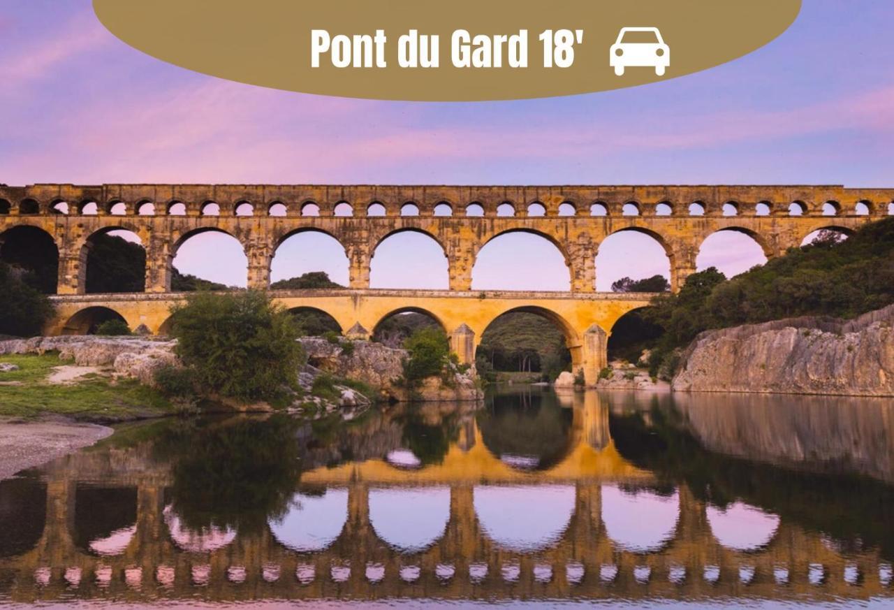 La Casita - Studio Confort Avec Parking Prive - Lit Douillet - Centre Uzes, Pont Du Gard Dış mekan fotoğraf