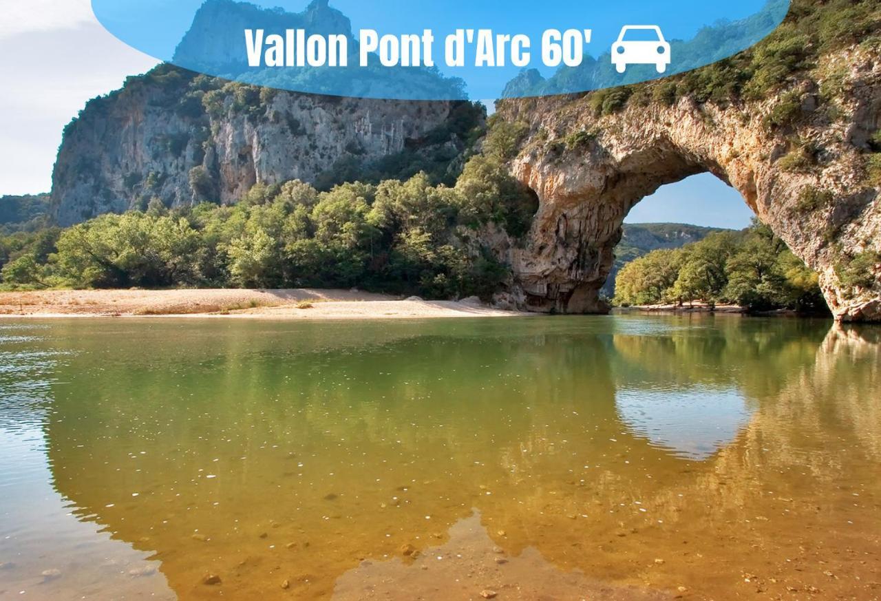 La Casita - Studio Confort Avec Parking Prive - Lit Douillet - Centre Uzes, Pont Du Gard Dış mekan fotoğraf